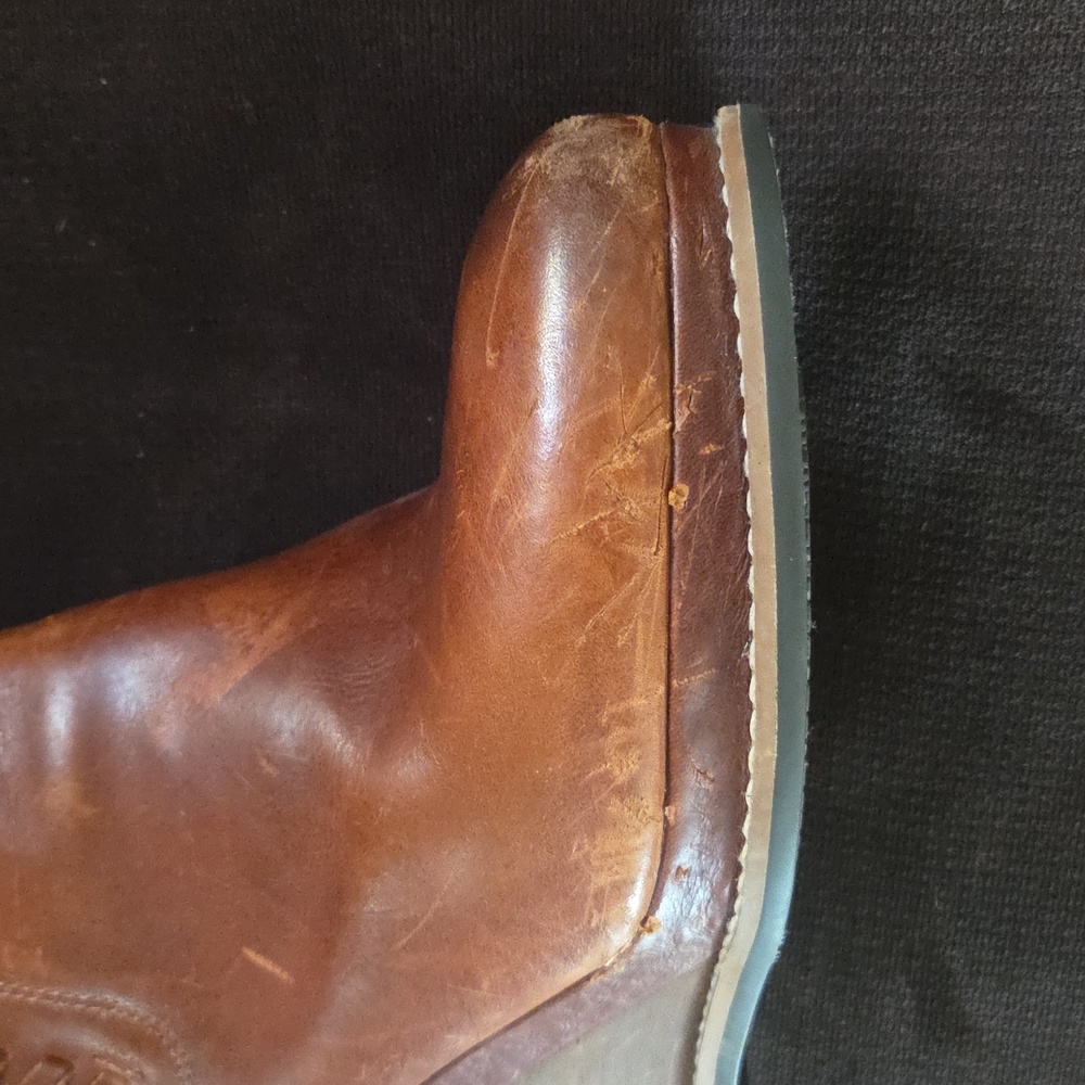 Ariat Belle Western Wedge Bootie Leather Boots | Women’s Size 7 - Picture 5 of 5